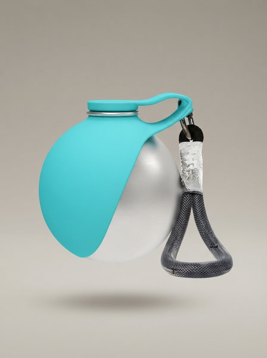 Premium Foldable Stainless Steel Pet Travel Water Bottle