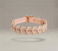 Unique Style: Handcrafted Woven Luxury Dog Collar