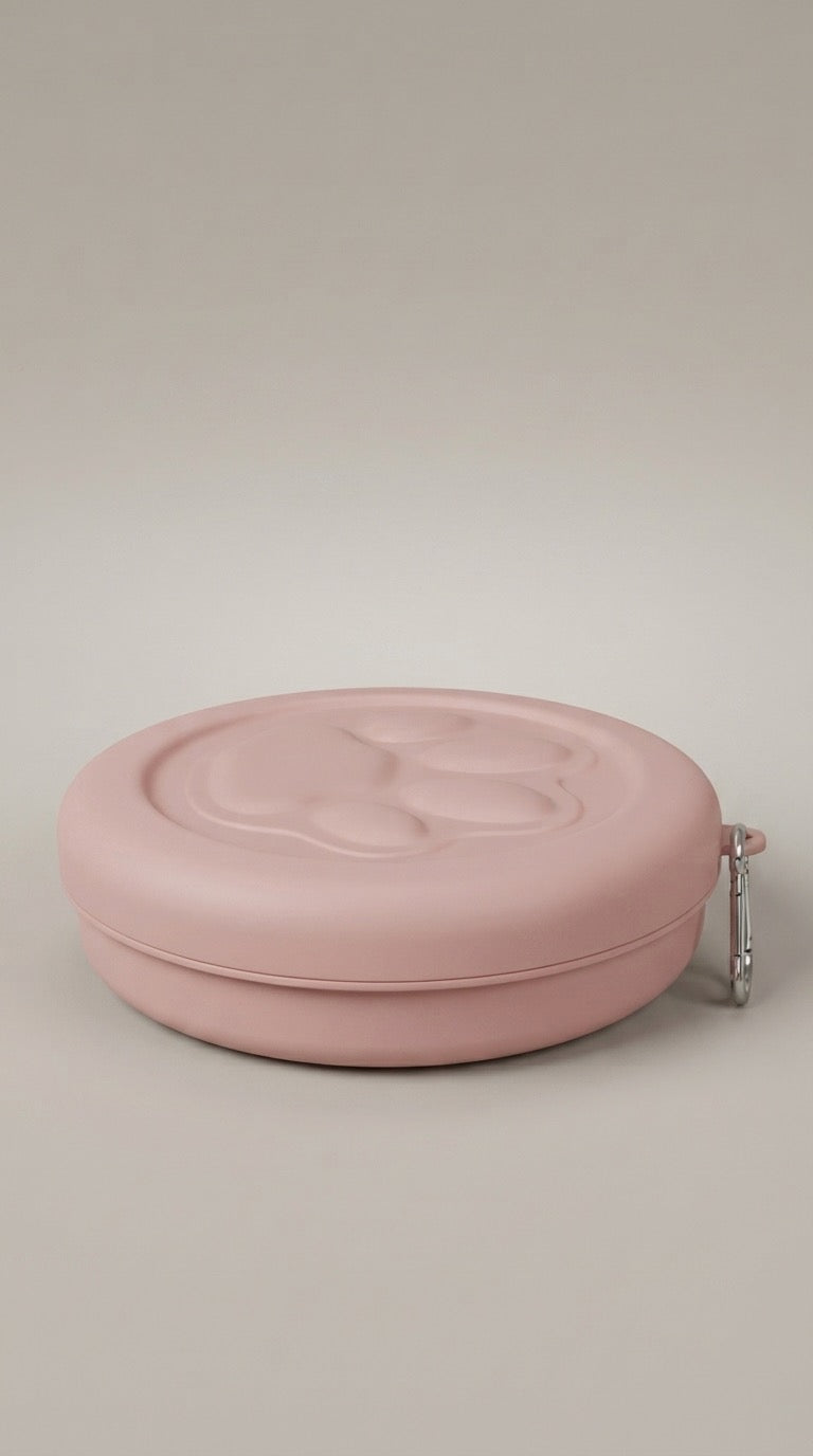 Portable Pet Travel Kit – Leak-Proof 2-in-1 Feeding & Treat Bowl for Outdoor Adventures