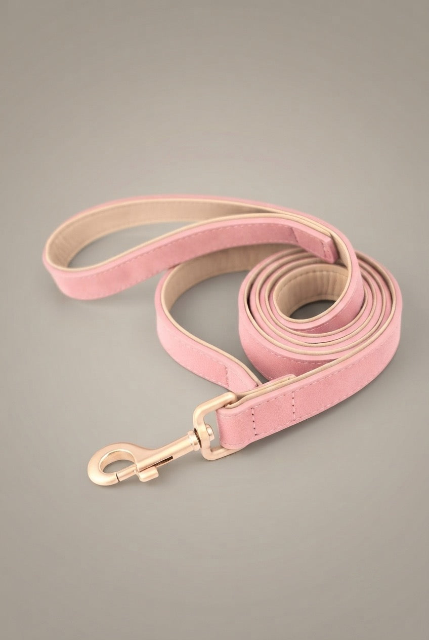 120cm Pet Dog Leash Soft PU Leather Padded