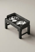 Premium Raised Dog Feeder with Stainless Steel Bowls