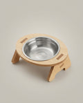 Nordic Style Wooden Pet Feeding Station – Stable, Hygienic & Ergonomic Raised Bowls